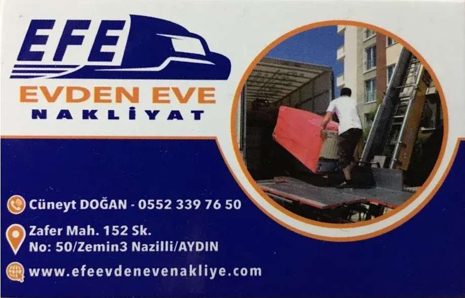 Efe nakliyat hizmetleri evden eve taşıma eşya depolama ofis taşıma şehirler arası nakliyat